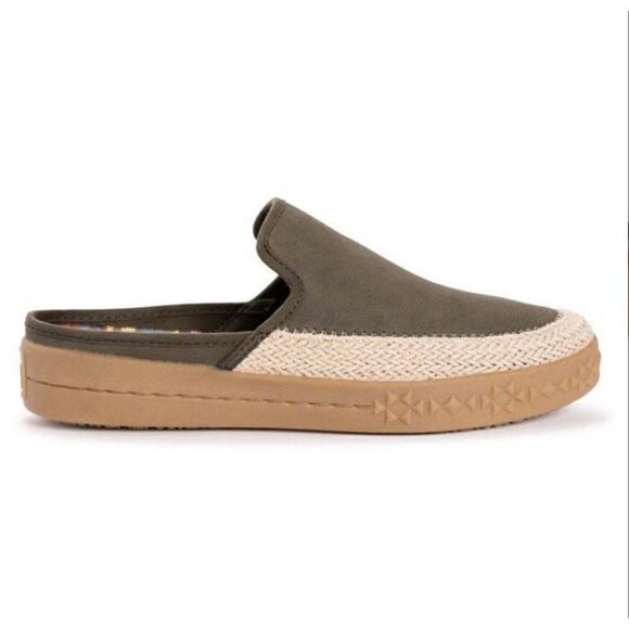 MUK LUKS - 🎉HP🎉 L Sz 6.5 Green Street Kings Highway Faux Leather Clogs. NWTIB! - Picture 12 of 16